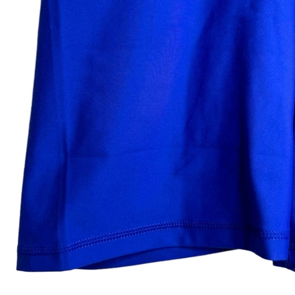 WeWoreWhat Sapphire Blue Bike Shorts Compression Stretchy 6" Inseam Large - Picture 6 of 16